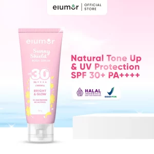 Elumor Sunny Shield 100g Body Serum Whitening Sunscreen spf 30 pa ++++ Niacinamide